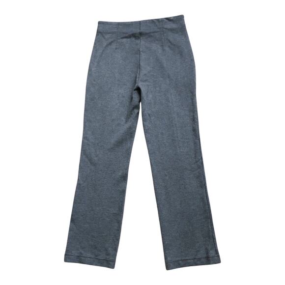 ANN TAYLOR LOFT Womens Size Small Gray Stretch Pull On High Rise Ponte Pants - Picture 2 of 7